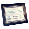 Flat Certificate/Photo Frame (8"x10" or 8 1/2"x11" Insert Size)